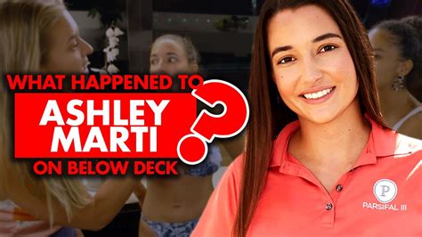 What Happened To Ashley Marti After Below Deck Sailing Yacht。